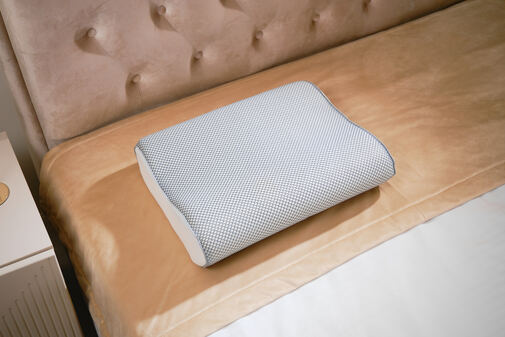 Подушка ортопедическая Memory foam Реноме <14/307,  Эргономика С (сетка), 50*38*12>