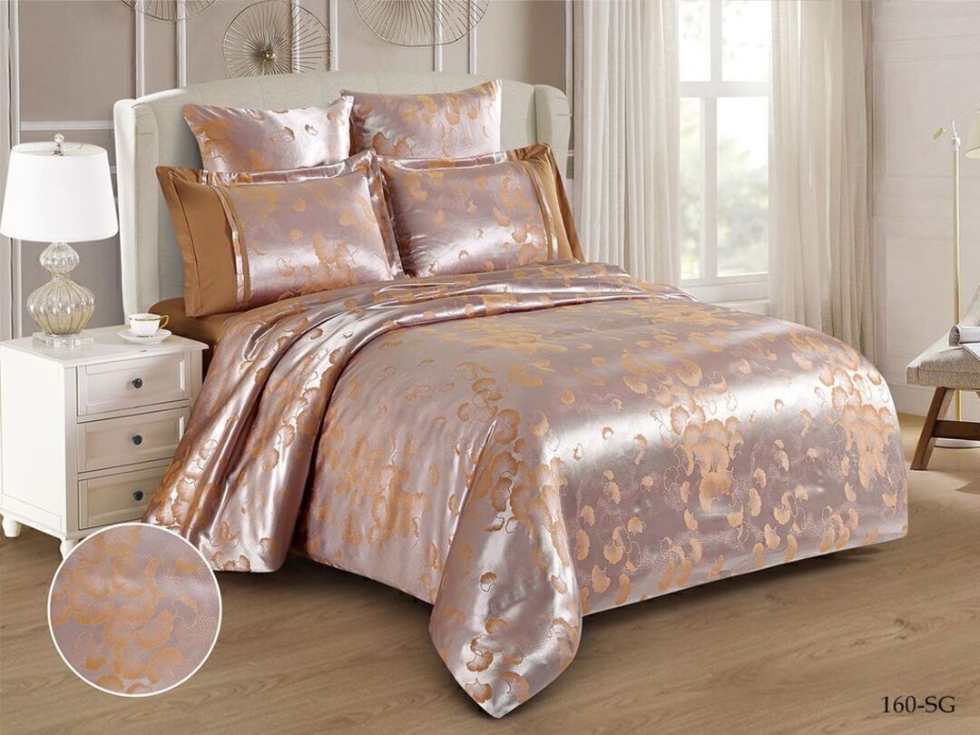 КПБ  сатин-жаккард Satin Jacquard SG Клео <SG-160 Скидка>