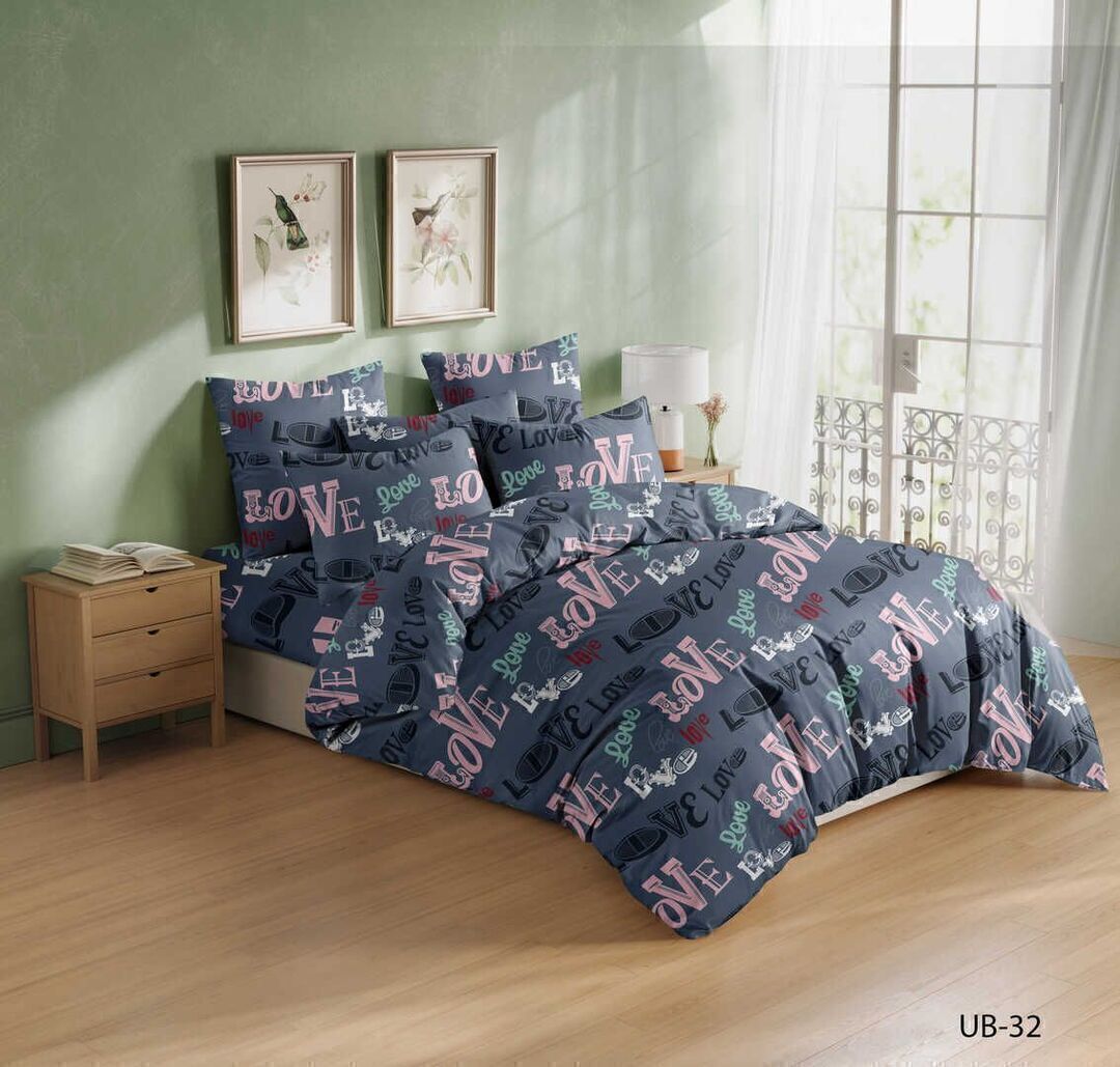 КПБ 2сп бязь Бояртекс (Акварель) <UB-32>