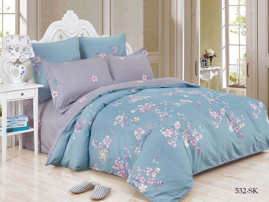 КПБ семейный сатин в коробке Satin de Luxe SK Клео <532-SK>