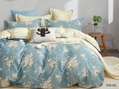 КПБ  сатин в коробке (нав 70*70) Satin de Luxe SK Клео <858-SK>