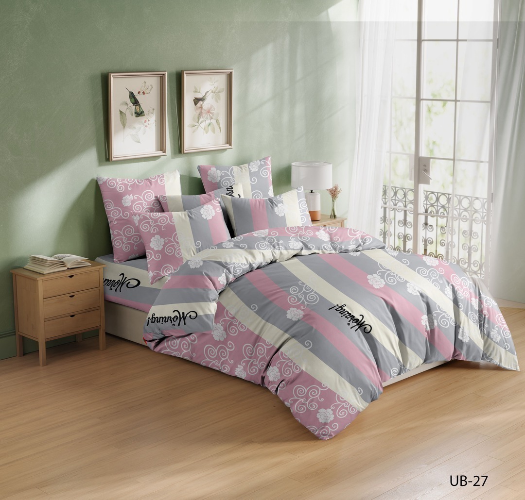 КПБ 1,5сп бязь Бояртекс (Акварель) <UB-27>