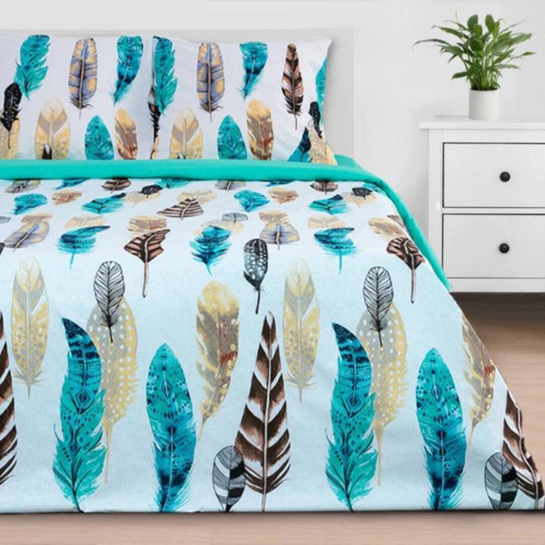 КПБ 2сп поплин Этель Скидка <Перья, нав 70*70-2шт>