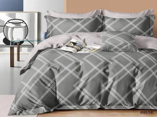 КПБ семейный сатин в коробке Satin de Luxe SK Клео <890-SK>