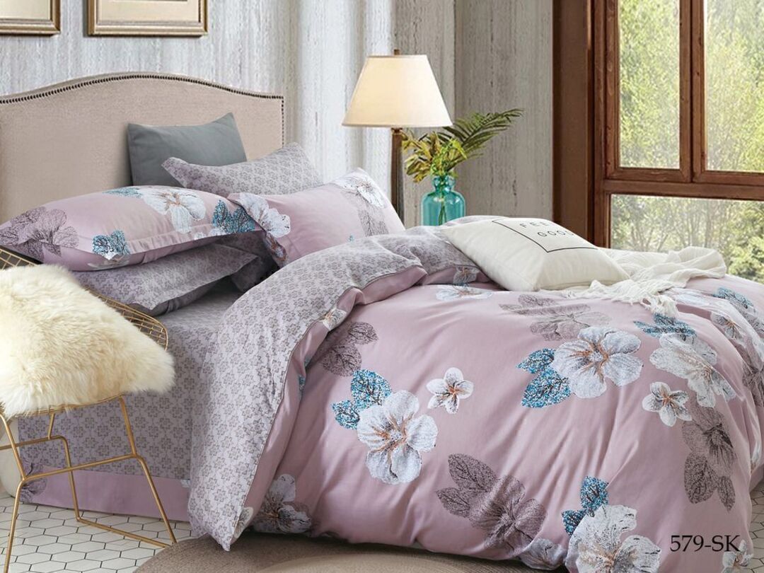КПБ 2сп сатин в коробке (нав 70*70) Satin de Luxe SK Клео <579-SK>
