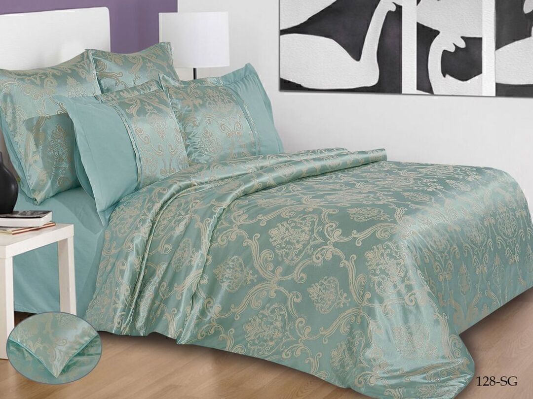 КПБ 2сп сатин-жаккард Satin Jacquard SG Клео <SG-128>