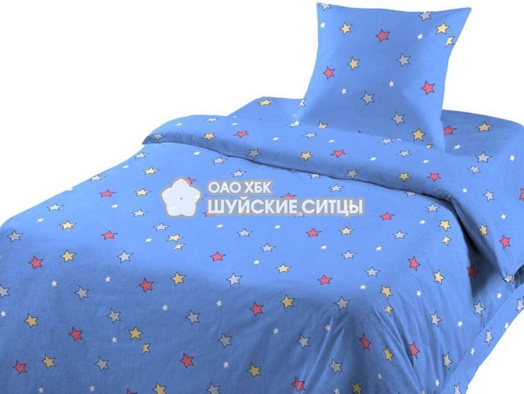 КПБ 1,5сп бязь Шуя Реноме <92651> (арт.61/002н)