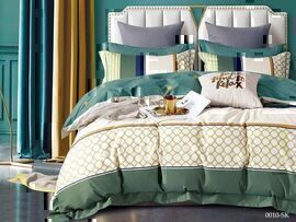 КПБ евро сатин в коробке Satin de Luxe SK Клео <0010-SK>