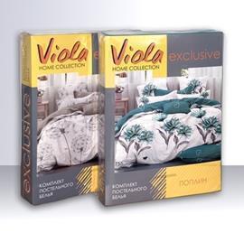 КПБ  поплин Exclusive Viola <П-3222>