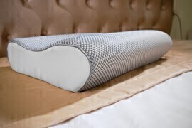 Подушка ортопедическая Memory foam Реноме <14/307,  Эргономика С (сетка), 50*38*12>