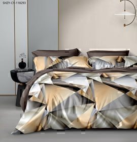 КПБ семейный поплин Оливковая коллекция Реноме 