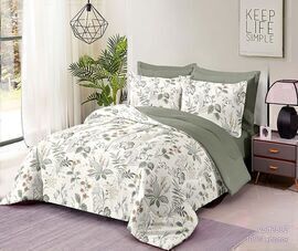 КПБ поплин Оливковая коллекция Реноме 