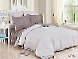 КПБ евро сатин в коробке Satin de Luxe SK Клео <525-SK>