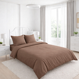 КПБ поплин однотонный Оливковая коллекция Реноме 