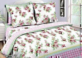 КПБ 2сп бязь Бояртекс (Акварель) <0137-1 Весенний сад>