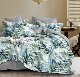 КПБ семейный сатин Темно-синяя коллекция Стандарт Реноме 