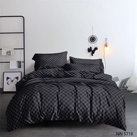 КПБ полисатин с простыней Pandora