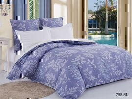 КПБ 1,5сп сатин в коробке (нав 70*70) Satin de Luxe SK Клео <758-SK Скидка>